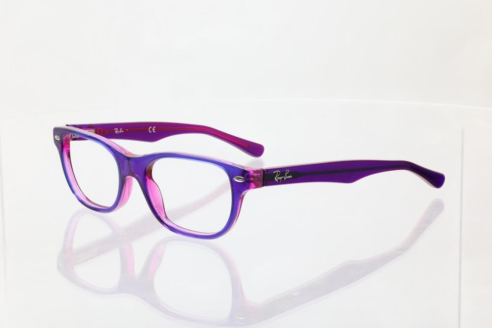 Ray-Ban RB1555 3666 46-16-125mm Eyeglass FRAMES ONLY - FAIR CONDITION